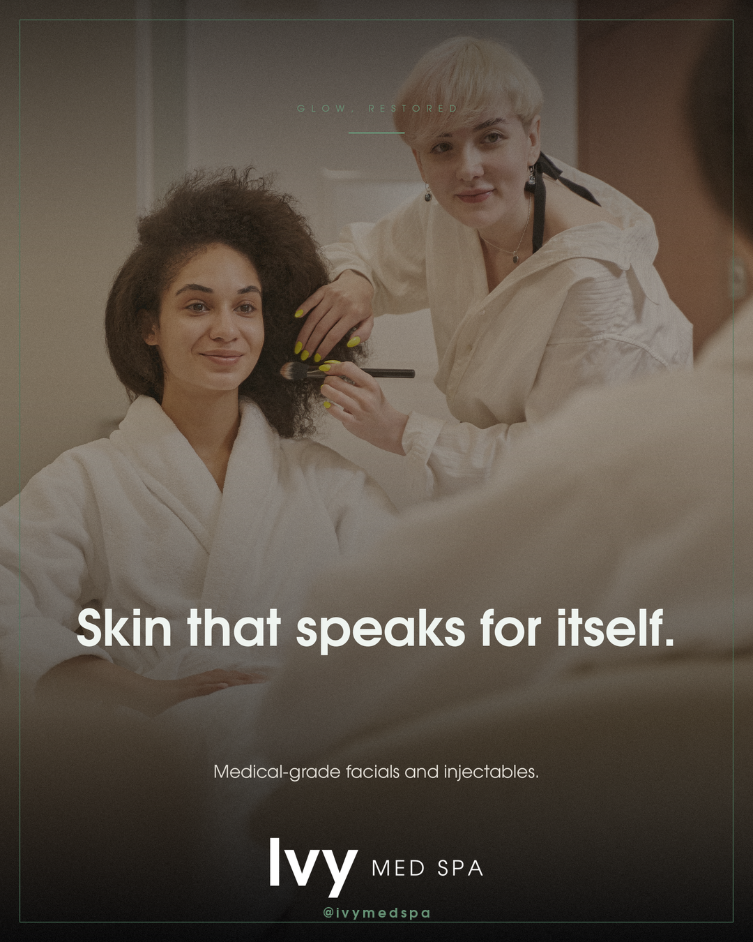 Brand branded post example for Ivy Med Spa